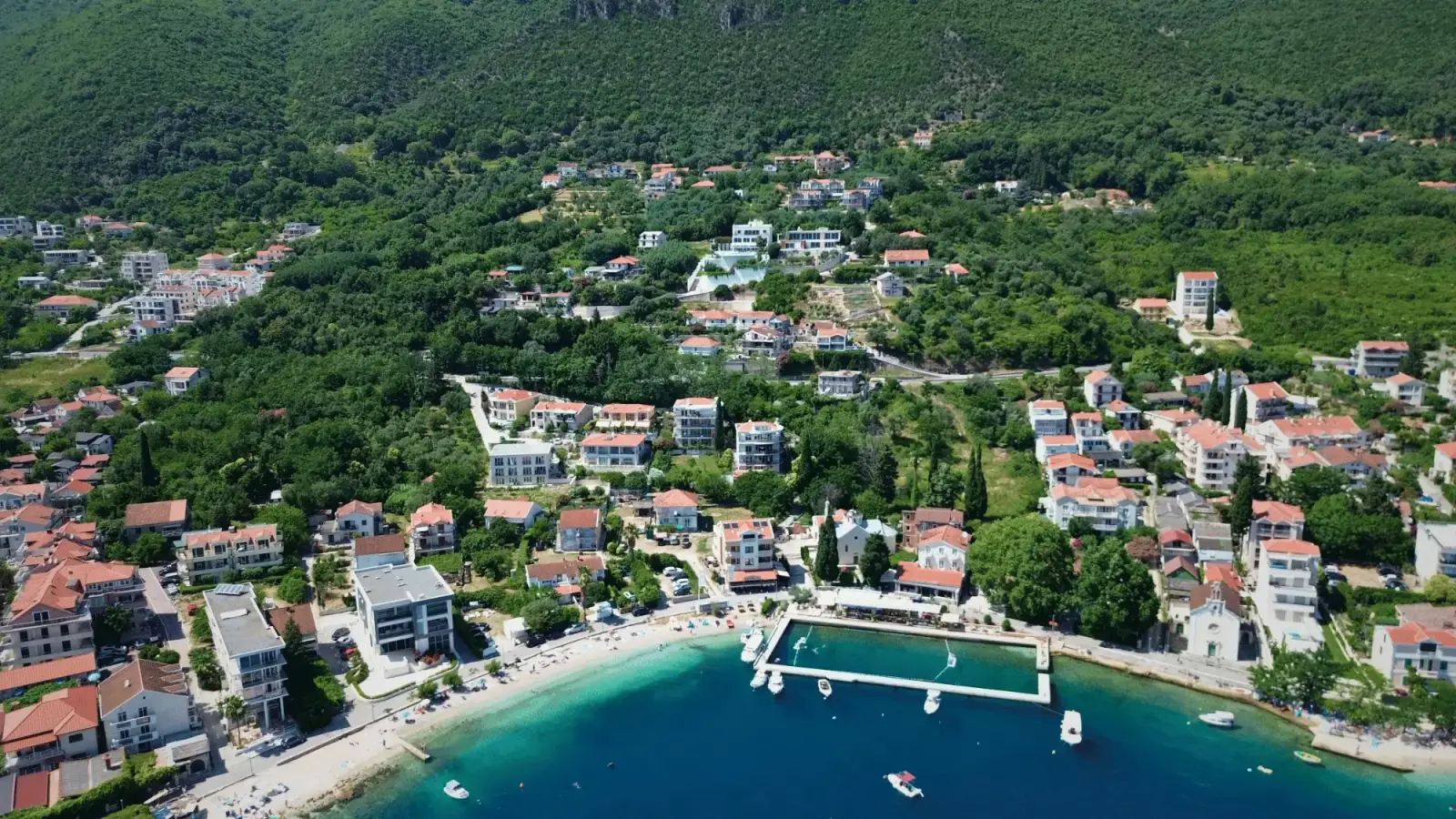 Đenovići, Bucht von Herceg Novi, Montenegro